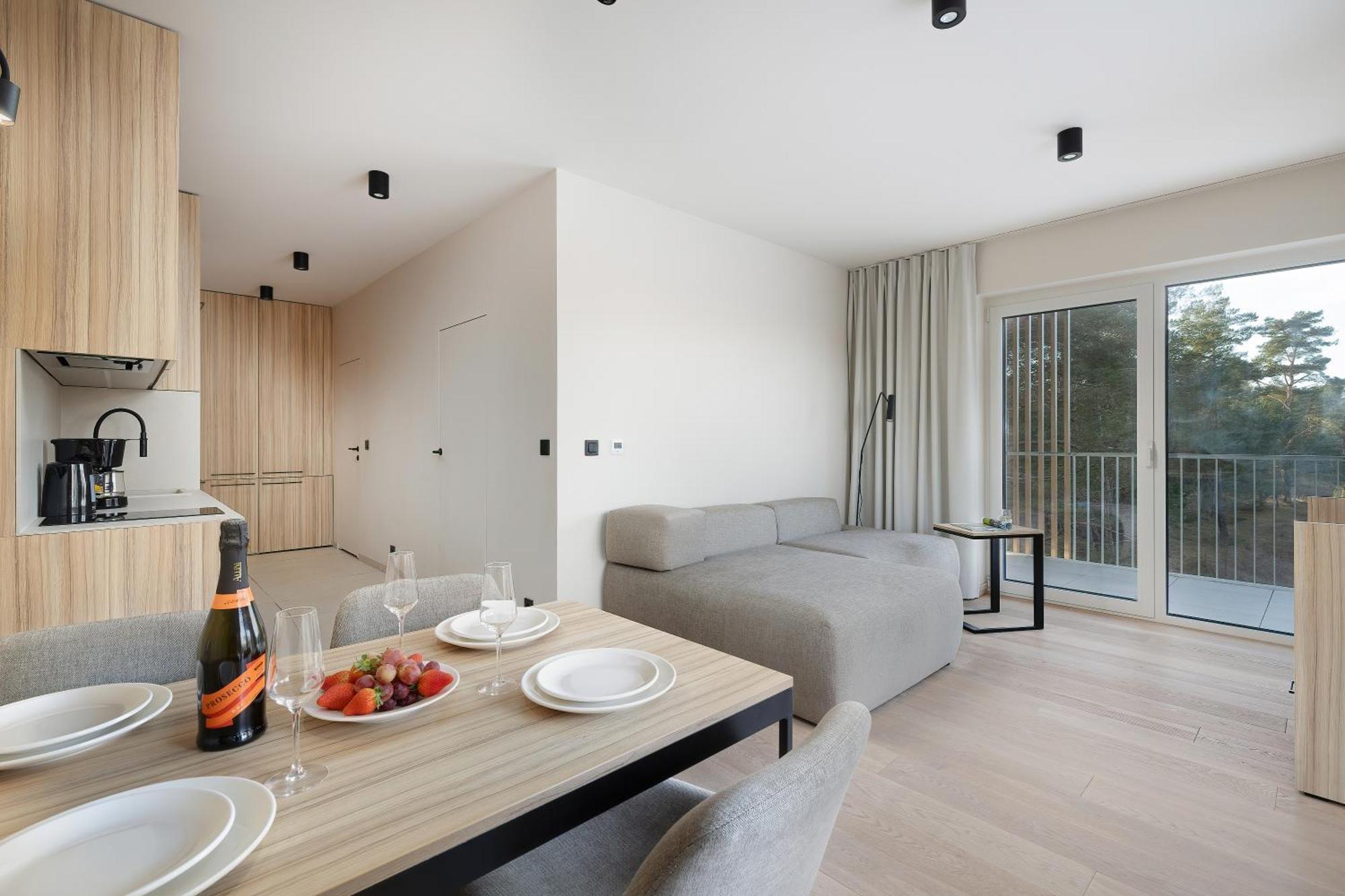 Wyspa Uznam Promenada Apartament Na Wydmie Swinoujscie Bagian luar foto